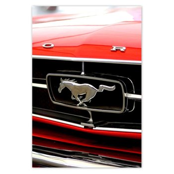 Plakat Grill Forda Mustanga, 105x155 cm - ZeSmakiem