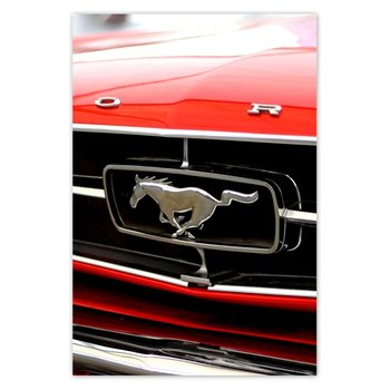 Plakat Grill Forda Mustanga, 135x200 cm - ZeSmakiem