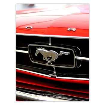 Plakat Grill Forda Mustanga, 30x40 cm - ZeSmakiem