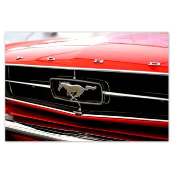 Plakat Grill Forda Mustanga, 90x60 cm - ZeSmakiem