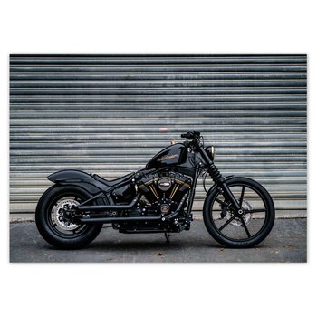 Plakat Harley Davidson Motocykl, 100x70 cm - ZeSmakiem