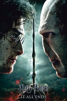Plakat, Harry Potter 7 Część 2 Teaser, 61x91,5 cm - Inny producent
