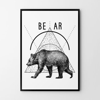 Plakat HOG STUDIO Bear, 40x50 cm - Hog Studio