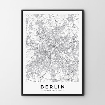 Plakat HOG STUDIO Berlin mapa, 30x40 cm - Hog Studio