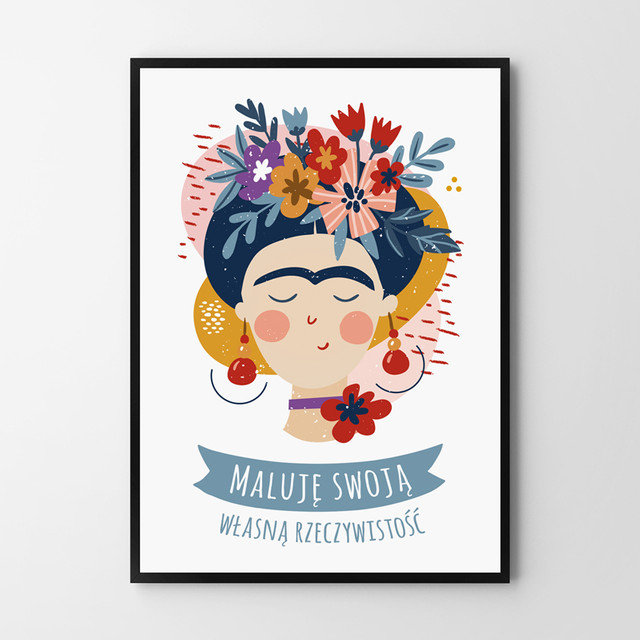 Plakat HOG STUDIO Frida 40x50 Cm Hog Studio Sklep EMPIK COM