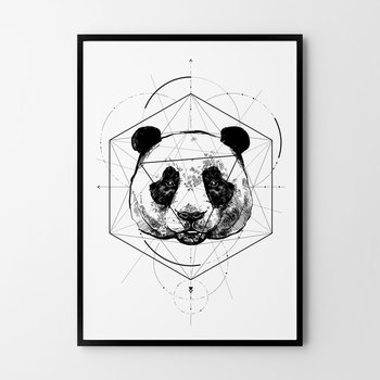Plakat HOG STUDIO Panda, A4, 21x29,7 cm - Hog Studio