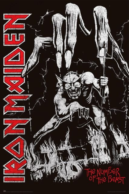 Poster Iron Maiden Trooper 61x91,5cm