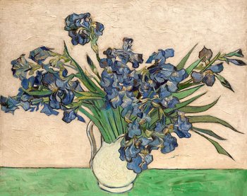 Plakat, Irysy, Vincent van Gogh, 91,5x61 cm - reinders
