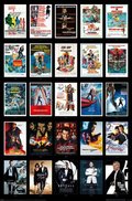 Plakat James Bond 25 Filmów plakaty na ścianę filmowe 61x91,5 cm - Pyramid International