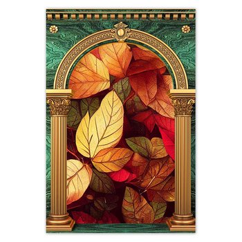 Plakat Jesienne liście Jesień, 40x60 cm - ZeSmakiem
