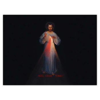 Plakat Jezu Ufam Tobie, 40x30 cm - ZeSmakiem
