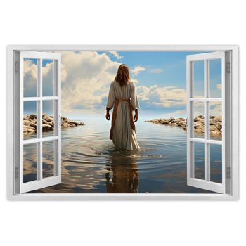 Plakat Jezus na wodzie, 90x60 cm - ZeSmakiem
