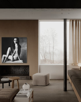 Plakat Kate Moss 70x70 - Dekoracje PATKA Patrycja Kita
