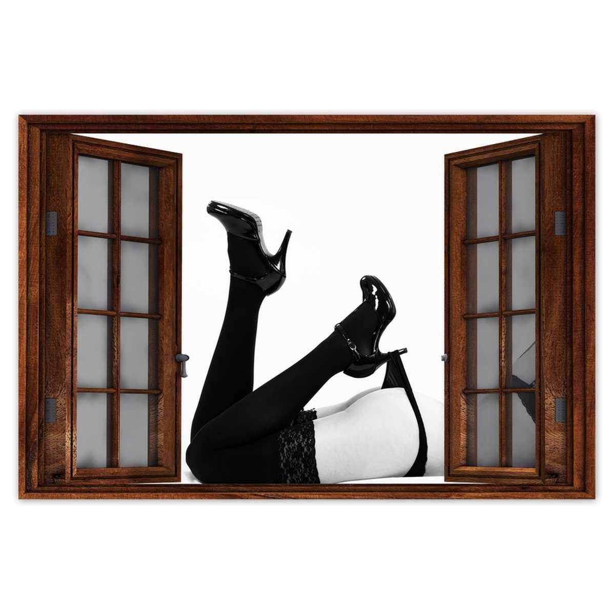 plakat-kobieta-w-szpilkach-60x40-cm-zesmakiem-sklep-empik-com