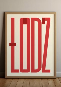 Plakat: "Łódź" 30x40 cm - SlowSpotter