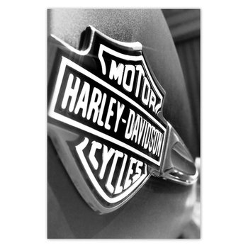 Plakat Logo Harley Davidson, 40x60 cm - ZeSmakiem