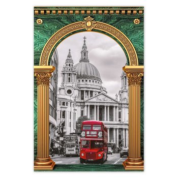 Plakat Londyn Wielka Brytania, 40x60 cm - ZeSmakiem
