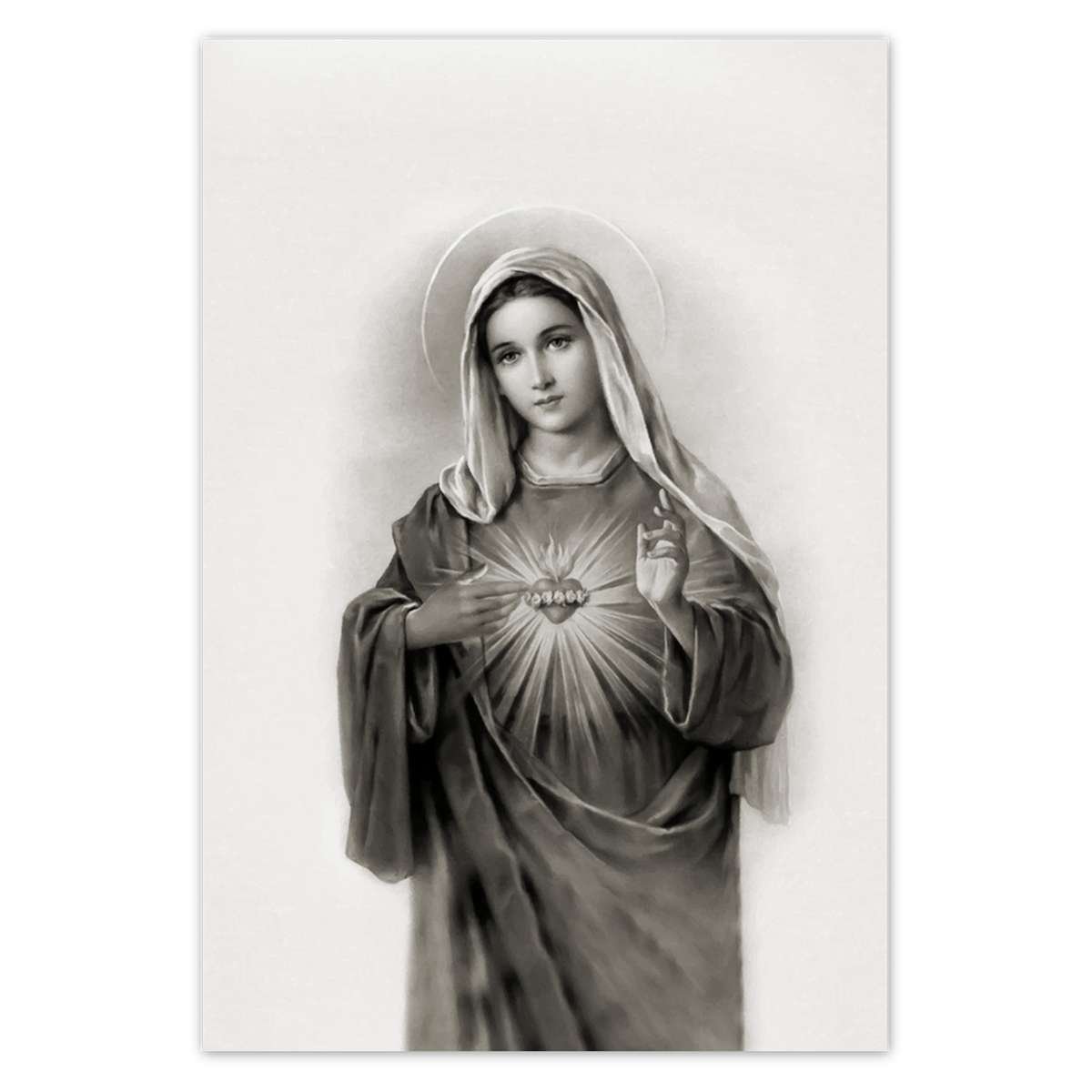 Maria Boza Plakat Maria Matka Boża, 105x155 cm - ZeSmakiem | Sklep EMPIK.COM