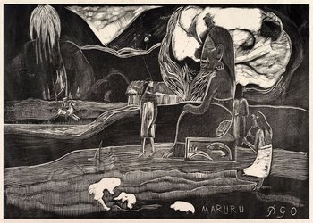 Plakat, Maruru, Paul Gauguin, 59,4x42 cm - reinders