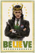Plakat Marvel Loki Believe plakaty na ścianę z serialu 61x91,5 cm - Grupo Erik