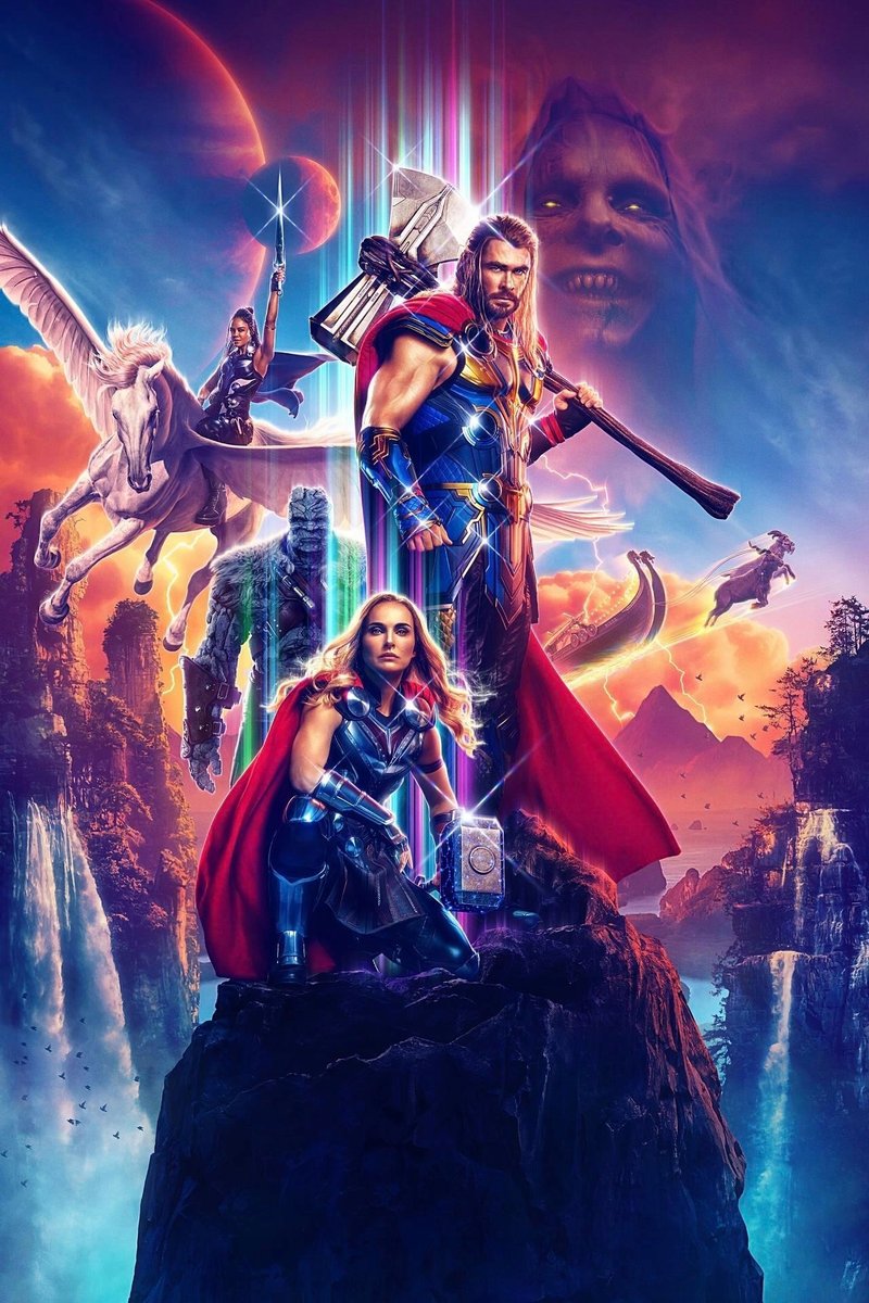 Plakat Marvel Thor Love And Thunder 30x21 cm - Atram | Sklep EMPIK.COM