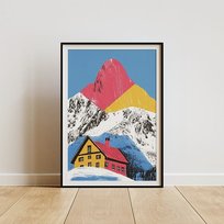 Plakat - Matterhorn Szwajcaria 30x40 Harry Monkey