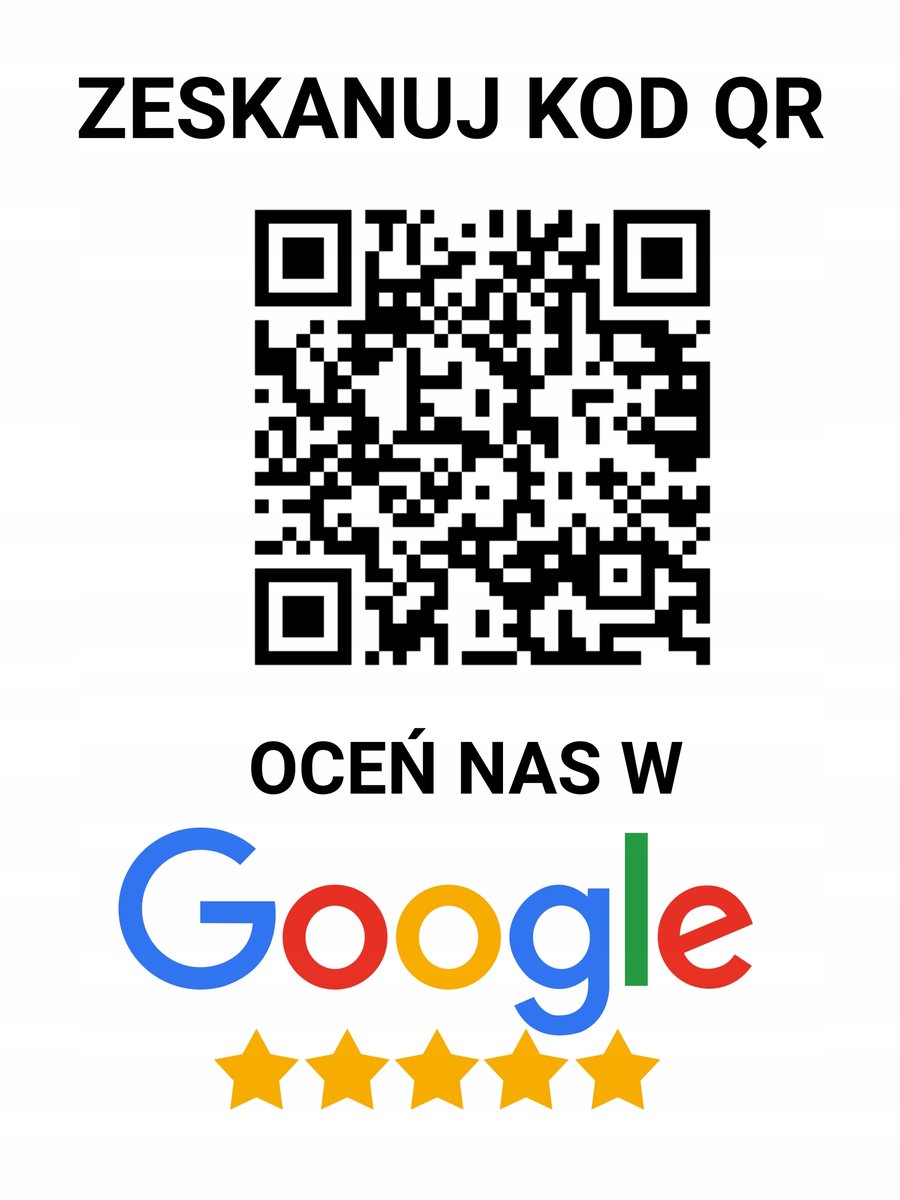 PLAKAT METALOWY OCE NAS W GOOGLE ZESKANUJ KOD QR ZBIERANIE OPINII GOOGLE -  Inna marka | Sklep EMPIK.COM