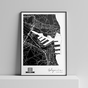 Plakat Miasto - Gdynia 61x91 cm - Peszkowski Graphic
