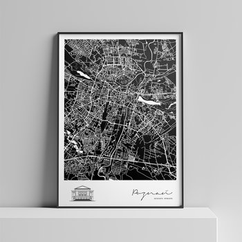 Plakat Miasto - Poznań 61x91 cm - Peszkowski Graphic