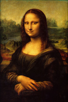 Plakat, Mona Lisa  Leonardo da Vinci, 42x59,4 cm - reinders