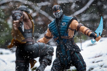 Plakat, Mortal Kombat - Sub Zero vs Scorpion, 42x29,7 cm - reinders