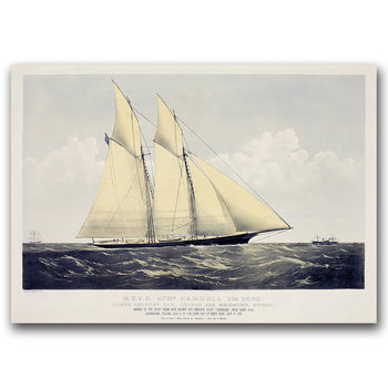 Plakat na ścianę Cambria Wyścig jachtów A2 - Vintageposteria