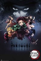 Plakat na ścianę Demon Slayer Oryginalne plakaty do pokoju 61x91,5 cm Demon Slayer