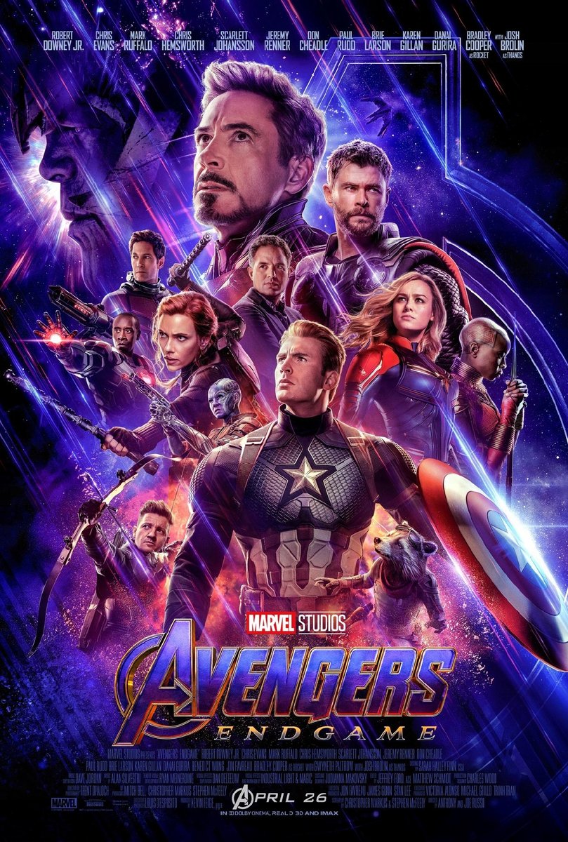 Plakat na ścianę Marvel Avengers Endgame 30x21 cm - Atram | Sklep EMPIK.COM