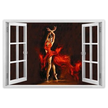 Plakat Namiętny taniec Kobieta, 90x60 cm - ZeSmakiem