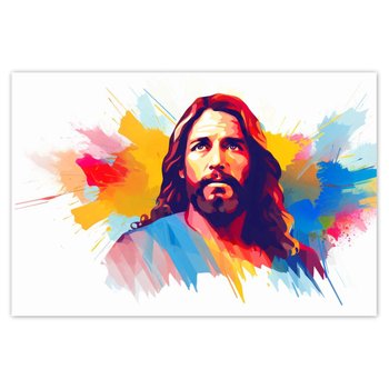 Plakat New Age Jezus, 90x60 cm - ZeSmakiem