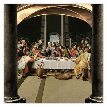 Plakat Ostatnia Wieczerza Jezusa, 70x70 cm - ZeSmakiem