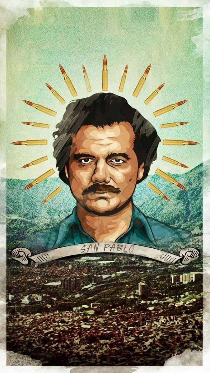 Poster Portrait de Pablo Escobar 3 – Tableau