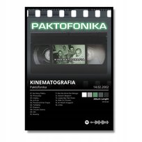 Plakat Paktofonika Kinematografia Prezent dla chłopaka faceta w ramce płyta