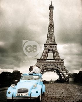 plakat PARIS - ROMANCE - GB eye