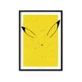 Plakat Pikachu, żółto-czarny, 50x70 cm - Love The Journey