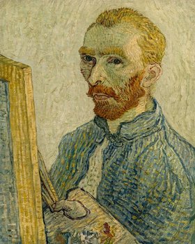Plakat, Portrait of Vincent van Gogh, Vincent van Gogh, 40x60 cm - reinders