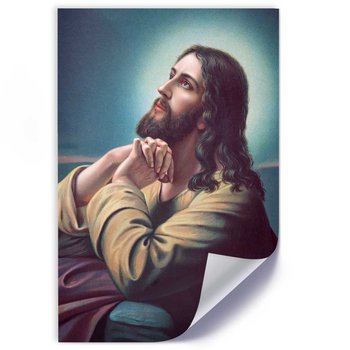 Plakat poster FEEBY, REPRODUKCJA Modlitwa Jezusa 30x45 - Feeby
