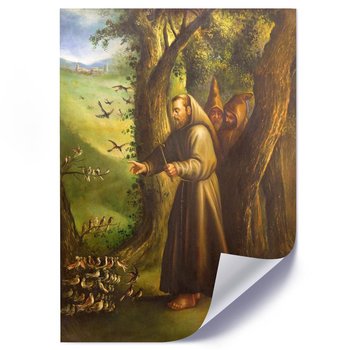Plakat poster FEEBY, REPRODUKCJA Święty Franciszek z Asyżu 80x120 - Feeby
