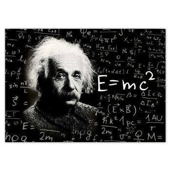 Plakat poziomy Albert Einstein, 59,4x42  cm - ZeSmakiem
