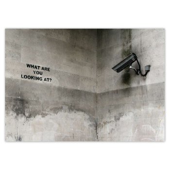 Plakat poziomy Banksy Kamera, 59,4x42  cm - ZeSmakiem