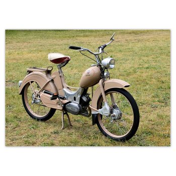 Plakat poziomy Motorek Simson na pedały, 59,4x42  cm - ZeSmakiem