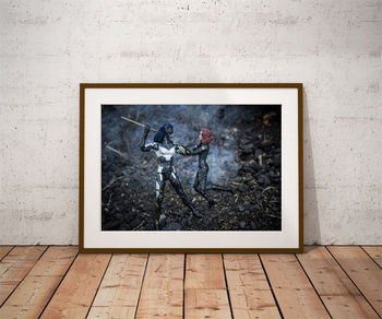 Plakat, Proxima Midnight  vs Black Widow, 42x29,7 cm - reinders