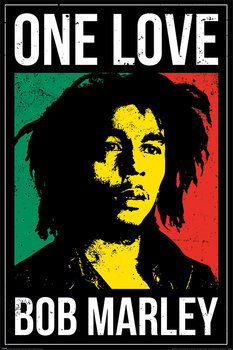 Plakat PYRAMID INTERNATIONA Bob Marley One Love, 61x91 cm - Pyramid International