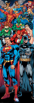 Plakat PYRAMID INTERNATIONA Dc Comics Justice League Of America, 53x158 cm - Pyramid International